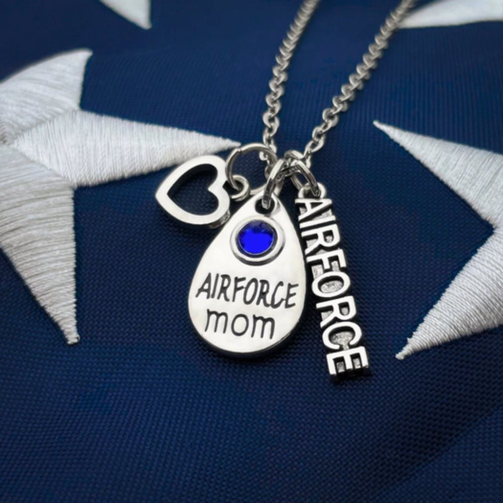 Air Force Mom Necklace